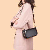 Women'S Leather Hobos Casual Vintage Tote Lady Shoulder Messenger Bags