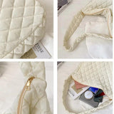 Winter Large Women Handbag Quilted Shoulder Bag