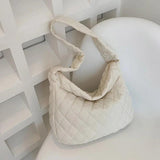 Winter Large Women Handbag Quilted Shoulder Bag