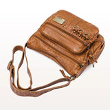 Classic Shoulder Messenger Bag for Women Large Capacity Multi-layer Crossbody