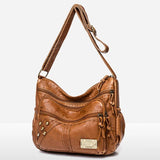 Classic Shoulder Messenger Bag for Women Large Capacity Multi-layer Crossbody