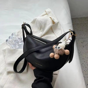 Women Bags Shoulder Bags Crossbody Bag Solid PU Leather Female Handbags
