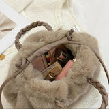Rabbit Bag Portable Maomao Fold Pack Lovely Aslant