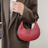 Vintage Serpentine Hobos Shoulder Bags Women Handbags and Purses