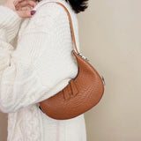 Vintage Serpentine Hobos Shoulder Bags Women Handbags and Purses