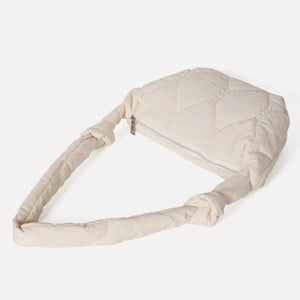 Crossbody Bags Autumn Winter Dumpling Bags Solid Rhombic Lattice