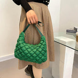 Winter Shoulder Bags Travel Tote Women Armpit Small Satchel Female Clutches