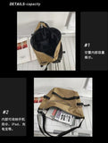 Waterproof Nylon Women Crossbody Bag Large Capacity Travel Shoulder Bags