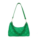 Rhombic Chain Shoulder Handbag Women's Underarm Bag