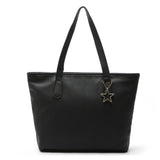Petrichor Women Shoulder Bag PU Leather Large Capacity Handbag Zipper Tote Bag