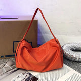 Nylon Shoulder Bag For Women Casual Girls Gym Bags Large Capacity