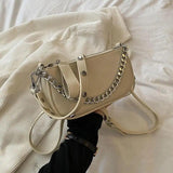 Underarm Shoulder Bag PU Leather Hobo Bag Lady Small Clutch Handbags