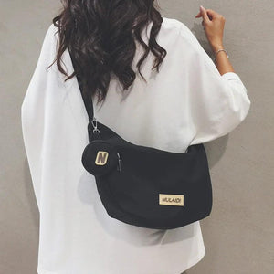 Canvas Hobos Crossbody Bag for Women