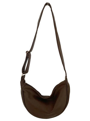 Women's Small Underarm Hobo Bag Pu Leather Crossbody Handbag