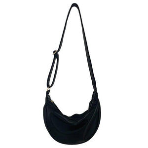 Women's Small Underarm Hobo Bag Pu Leather Crossbody Handbag