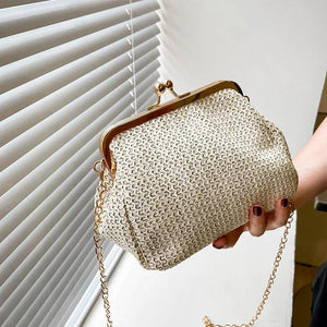 Fall Mini Shell Shoulder Bag Crossbody Chain Ethnic Woman