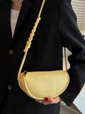 Small Hobos Women's Bag Underarm Pu Leather Shoulder Bags for Women