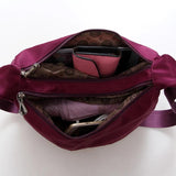 Waterproof Nylon Hobo Messenger Bag Women Crossbody Shoulder Ladies Handbag