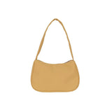 Retro Solid Totes Bags PU Leather Shoulder Underarm Bag