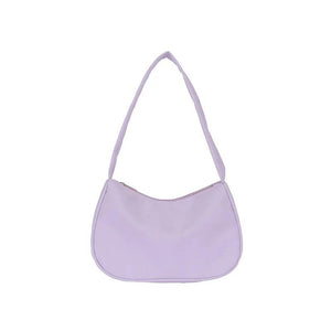 Retro Solid Totes Bags PU Leather Shoulder Underarm Bag