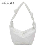 Women Cotton Padded Top-handle Totes Bags Nylon