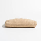 Apricot Crochet Shoulder Purse for Women Underarm Hobo Bag