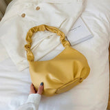 Women's Soft Leather Shoulder Bags - Summer Underarm Handbags