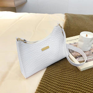 Crocodile Pattern Shoulder Bag Women's Handbag