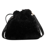 Faux Fur Women's Shoulder Bag Crossbody Handbag