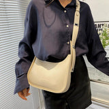 Women's Leather Messenger Bag Vintage Crossbody Wide Shoulder Strap