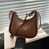 Women's Leather Messenger Bag Vintage Crossbody Wide Shoulder Strap