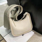 Women's Leather Messenger Bag Vintage Crossbody Wide Shoulder Strap