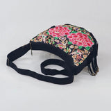 Bohemian Embroidery Flower Bags Hipster Bag Fringe Tassel Women's Handbags