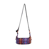 Ethnic Striped Handbag Women Unique Boho Sling Shoulder Crossbody Bag