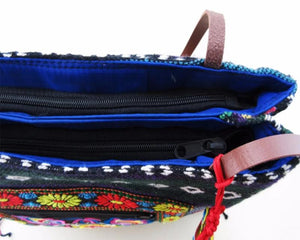 Vintage Ethnic Shoulder Hobo Hippie Embroidery Floral Cross Body Purse Bag