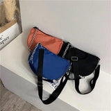 Fashion Women Crossbody Bag with Chains, Shoulder Bag for Women
