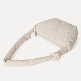 Shoulder Bag Autumn Winter Female Down Bag Solid Lattice Large Capacity