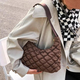 Classic Women Handbag Winter Shoulder Bags Travel Tote Armpit Satchel Clutches