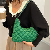 Classic Women Handbag Winter Shoulder Bags Travel Tote Armpit Satchel Clutches