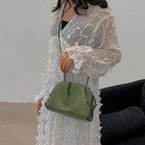 Cloud Shape Women Clutch Bag Shoulder Messenger Bag Small Crossbody Handbag