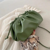 Cloud Shape Women Clutch Bag Shoulder Messenger Bag Small Crossbody Handbag