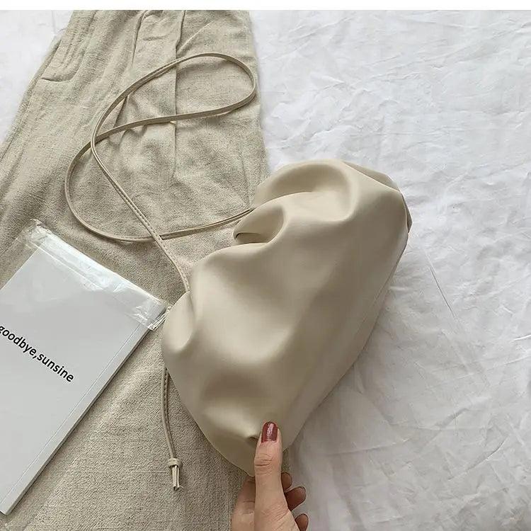 Cloud Shape Women Clutch Bag Shoulder Messenger Bag Small Crossbody Handbag