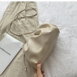 Cloud Shape Women Clutch Bag Shoulder Messenger Bag Small Crossbody Handbag