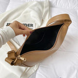 Women's Leather Crossbody Bag Vintage Messenger Handbag