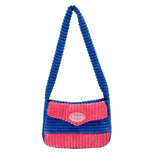Vintage Corduroy Shoulder Handbag for Women Ladies Messenger Bags