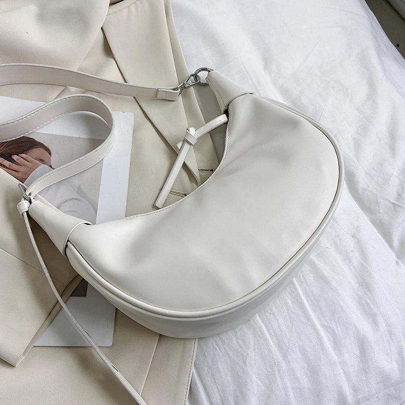 Women's Leather Crossbody Bag Messenger Handbag