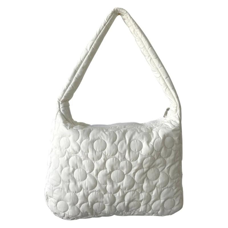 Women Winter Handbag Purses Cotton Crossbody Bag Space Pad Quilted Large