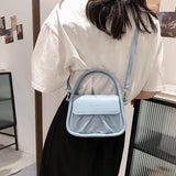 Leather Dumpling Pack Crossbody Bag Chain Handle Tote