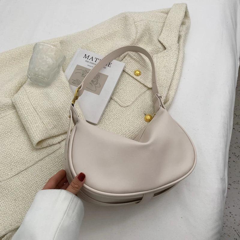 Soft Leather Crossbody Bag for Women Shoulder Handbag Hobo Bag