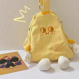 Canvas Cheese Pattern Tote Bag for Women